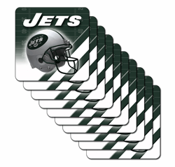 N/A New York Jets 10 Pack Coasters - New York Jets 10 Pack Coasters  .com